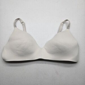 PINK Victoria's Secret Women Bra 36C Beige T Shirt Wireless Strap